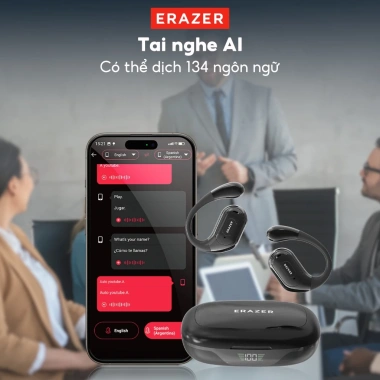 Lenovo ERAZER XF51 Tai Nghe Thể Thao AI Dịch 134 Ngôn Bluetooth LED Âm Thanh HD Khử Ồn IPX5 - 268.875₫ 9