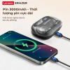 Lenovo ERAZER XP18 3.000mAh Tai nghe dịch thuật LED V6.0 Bluetooth, sạc dự phòng, IPX5 4