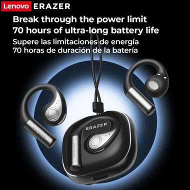 Lenovo ERAZER XP8 – Tai nghe không dây 70h pin, giảm tiếng ồn, đệm tai đám mây, thoải mái, chỉ 372.900₫