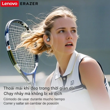 Lenovo ERAZER XT66 PRO - Tai nghe AI Translator Bluetooth 5.4, ASMR, LED, 13h pin 6