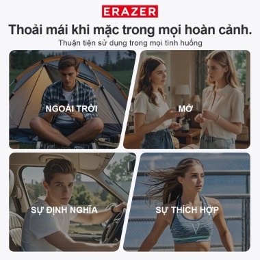 Lenovo ERAZER XT66 PRO – Tai nghe Bluetooth 5.4, phiên dịch, LED, không dây 321.100₫