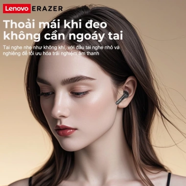 Lenovo ERAZER XT89 PRO AI Dịch – Tai nghe Bluetooth 5.4, độ trễ thấp, dịch hai chiều, ghi âm cuộc họp, giá chỉ 179k 5