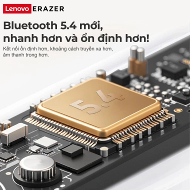 Lenovo ERAZER XT89 PRO Tai nghe Bluetooth AI dịch 134 ngôn ngữ, chơi game thấp trễ - 184.000₫
