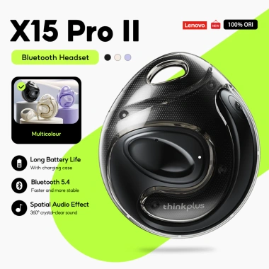Lenovo Thinkplus X15 Pro II Bluetooth 5.4 – Tai nghe không dây thể thao, mic cảm ứng, chống thấm, giá 310.928₫ 8 Lenovo Thinkplus X15 Pro II Bluetooth 5.4 – Tai nghe không dây thể thao, mic cảm ứng, chống thấm, giá 310.928₫ 8