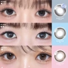 LENS 1 NGÀY Giãn Tròng Kính Áp Tròng Cận Nâu Tự Nhiên Trong Veo Viền Tròn OLENS GLOWY TEAR Giá Ưu Đãi 141.550 VND 2