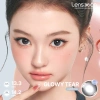 LENS 1 NGÀY Giãn Tròng Kính Áp Tròng Cận Nâu Tự Nhiên Trong Veo Viền Tròn OLENS GLOWY TEAR Giá Ưu Đãi 141.550 VND 7