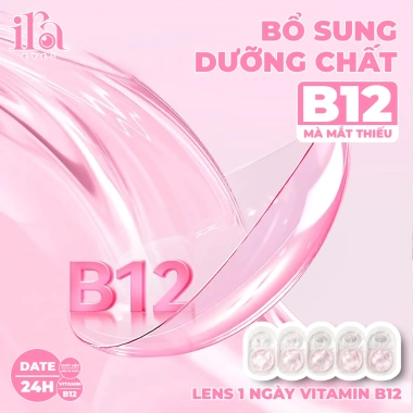 Lens 1 Ngày Vitamin B12 Dưỡng Mắt Thư Giãn Trong Suốt BLUE EYES – Chỉ 30.000₫ 2 Lens 1 Ngày Vitamin B12 Dưỡng Mắt Thư Giãn Trong Suốt BLUE EYES – Chỉ 30.000₫ 2
