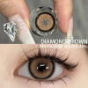 Lens cận (0~-6,00) kính áp tròng cận thị màu xám cho mắt to, 14.5mm, bảo hành 1 năm, giá 53.000₫ 6