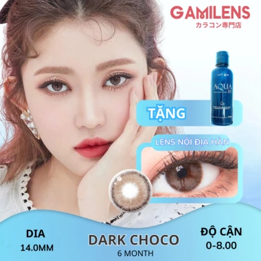 Lens cận 6 tháng DARK CHOCO nội địa Hàn Gamilens Zlens - Giá ưu đãi 120.815 VND 3