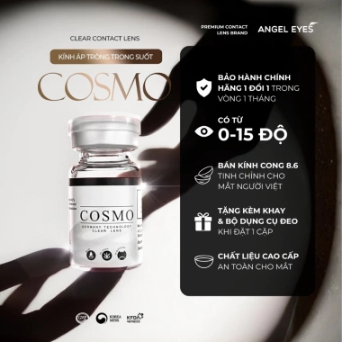 Lens cận Angel Eyes Cosmo trong suốt 0-15 độ – Kính áp tròng trong suốt giảm giá, chỉ 97.000đ 4 Lens cận Angel Eyes Cosmo trong suốt 0-15 độ – Kính áp tròng trong suốt giảm giá, chỉ 97.000đ 4