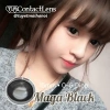 Lens Giãn 15mm Maga Black Đen Siêu Êm - Kính Áp Tròng Hàn Quốc Vassen Sexy Me 80k 5