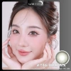 Lens mắt 716 Brown nâu rêu vân tia tự nhiên, viền nhám size vừa - 6 tháng LUNA EYES 75k 5