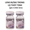 Lens mắt 716 Brown nâu rêu vân tia tự nhiên, viền nhám size vừa - 6 tháng LUNA EYES 75k 7
