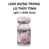 Lens mắt 716 Brown nâu rêu vân tia tự nhiên, viền nhám size vừa - 6 tháng LUNA EYES 75k 8
