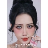 Lens mắt Agnes Gray màu xám trắng Halloween size TO - Babiee Hàn Quốc, 118.000₫, HSD 12 tháng 7
