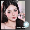 Lens mắt F35 Blue 6 tháng – Màu xanh sáng, viền nổi bật, size lớn, giá 75.000 LUNA EYES 6