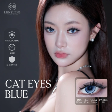 Lens mắt kính áp tròng xanh mắt mèo Cat Eyes - Giá chỉ 70.300₫, chất lượng T4-C1