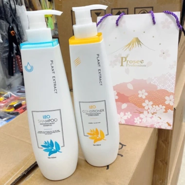 LEO PROSEE Bộ đôi Dầu Gội & Dầu Xả 800ml - Tóc hư tổn mềm mượt, chăm sóc khô xơ 3 LEO PROSEE Bộ đôi Dầu Gội & Dầu Xả 800ml - Tóc hư tổn mềm mượt, chăm sóc khô xơ 3