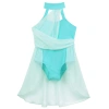 Leotard Nyeemya 6-16 Trẻ Em Bé Gái Không Tay Ruched Voan Bodice Lồng Lưng - Đầm Múa Ba Lê Giá 415.800₫ 7
