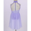 Leotard Nyeemya 6-16 Trẻ Em Bé Gái Không Tay Ruched Voan Bodice Lồng Lưng - Đầm Múa Ba Lê Giá 415.800₫ 8
