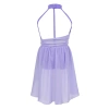 Leotard Nyeemya 6-16 Trẻ Em Bé Gái Không Tay Ruched Voan Bodice Lồng Lưng - Đầm Múa Ba Lê Giá 415.800₫ 9