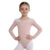 Leotard trẻ em bé gái dài tay lưới xù cổ ba lê, cổ tròn bấm nút đáy - Giá chỉ 419.040₫, giảm tới 124.712₫ 5