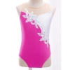 Leotard Trẻ Em Bé Gái Không Tay Lưới Chắp Vá - Kim Cương Giả Đính Đá - Áo Liền Quần Múa Ba Lê Trượt Băng 10