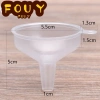 Lequ mua 2 tặng 3 phễu nhựa trong suốt mini đổ tinh dầu chai nước hoa - dụng cụ nhà bếp 3