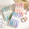 Letit 4PCS Bút Highlight Ngòi Sáng Tạo Màu Pastel Macaron Đánh Dấu, Vẽ Tranh, Ghi Chú