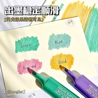 Letit Combo 8 Bút Highlight Dạ Quang Nhiều Màu – Bắt Sáng, Lanh, Giá 23.900₫ 4