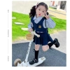 LeTong Bé Gái Preppy Đầm Vest JK Ba Mảnh Thỏ Cảnh Sát Giá Ưu Đãi 309.366₫ 7