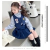 LeTong Bé Gái Preppy Đầm Vest JK Ba Mảnh Thỏ Cảnh Sát Giá Ưu Đãi 309.366₫ 8