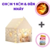 Lều Công Chúa Trẻ Em Trong Nhà - Combo Nệm êm Ái và Đèn LED, Giá chỉ 358.000đ 6