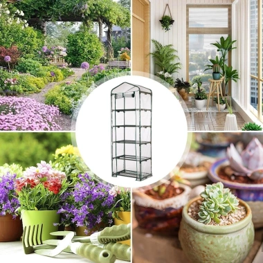 Lều Nhà Kính Cây Trong Suốt PVC Bền, Di Động Nhỏ, Lạnh Frost greiwe2vn - 202.400₫ 7