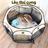 Lều thú cưng gập lại hình bát giác lớn chống nước, cũi mèo và hàng rào 128k 6