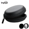 Leyoya Hộp Tròn mini da đa năng - Đựng tai nghe, dây cáp, chìa khóa, USB, thẻ SD