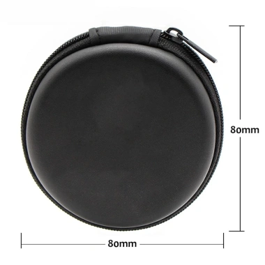 Leyoya Hộp Tròn mini da đa năng - Đựng tai nghe, dây cáp, chìa khóa, USB, thẻ SD 4 Leyoya Hộp Tròn mini da đa năng - Đựng tai nghe, dây cáp, chìa khóa, USB, thẻ SD 4