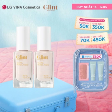 LG Combo 2 Kem lót Ngọc Trai Glint 30ml - Dưỡng ẩm, Da căng mướt, Sáng hồng - 874k