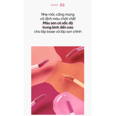 LG Makeup VN Son bóng căng mọng Glokolor Fix‑on Glow Tint 4.2g - Bền màu, bóng lâu, giá ưu đãi 255k 5
