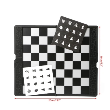 Li Pocket Gấp Từ Bộ Cờ Vua Quốc Tế - Checkers, Máy Bay Du Lịch, Giá 96.041₫ 5