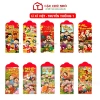 Lì xì đỏ Tết 2.026, bao nhung đỏ vàng sang trọng, set 10/50/100 Cậu Chủ Nhỏ - 26.500 VND 10