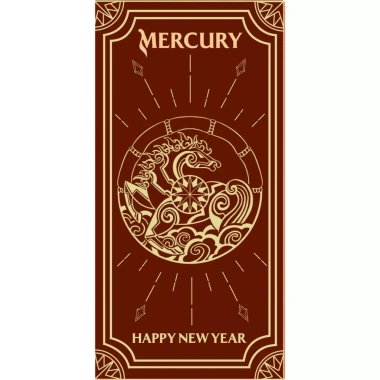Lì xì Mã Đáo Mercury Tết Bính Ngọ 2.026 - Quà tặng Tết, Lì xì giá 50.000 VNĐ