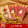 Lì xì thần tài đỏ mạ vàng - May mắn tài lộc, quà Tết 2.025 giá 5.830₫ 4