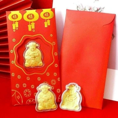Lì xì Thần Tài Mạ Vàng 24k Chuẩn Loại 1 Giá 5.900 VND Giảm Sốc Số Lượng Có Hạn Lì xì Thần Tài Mạ Vàng 24k Chuẩn Loại 1 Giá 5.900 VND Giảm Sốc Số Lượng Có Hạn