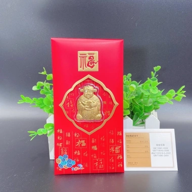 Lì xì Thần Tài Mạ Vàng 24k Chuẩn Loại 1 Giá 5.900 VND Giảm Sốc Số Lượng Có Hạn