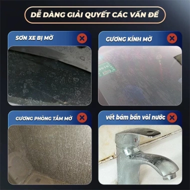 LIBITU Chai Xịt 450ml Phục Hồi Nhựa Nhám Ô Tô Xe Máy Tại Nhà - Hiệu Quả Ngay Không Tốn Công Chà