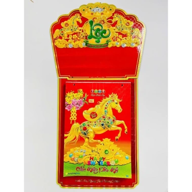 Lịch 2.026 Kích cỡ 20x30cm Bloc Siêu Cực - Mẫu Hot Hit Tết 2.026 Giá 299.000 VND 10