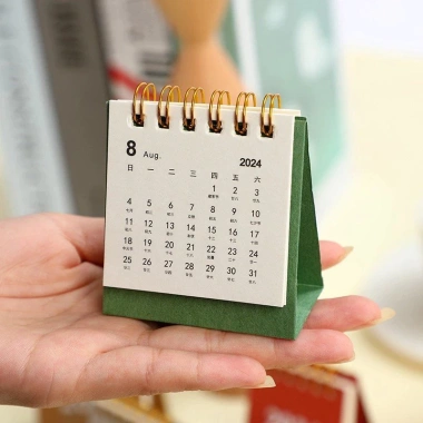 Lịch 2.026 S33 mini để bàn - Thiết kế dễ thương, ghi chú công việc, chỉ 14.000₫
