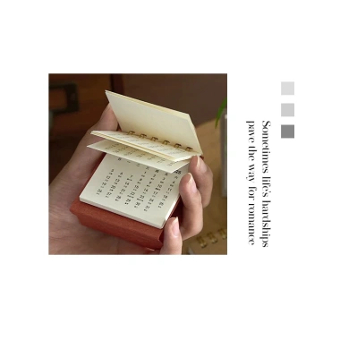 Lịch 2.026 S33 mini để bàn - Thiết kế dễ thương, ghi chú công việc, chỉ 14.000₫