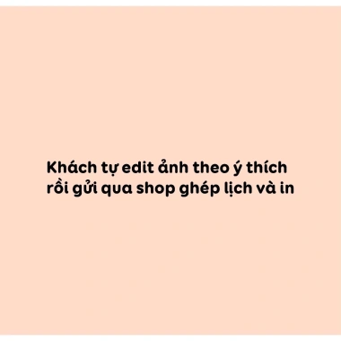 Lịch 2.026 treo tường in hình theo yêu cầu - Thiết kế cá nhân, giảm còn 50.000đ 9